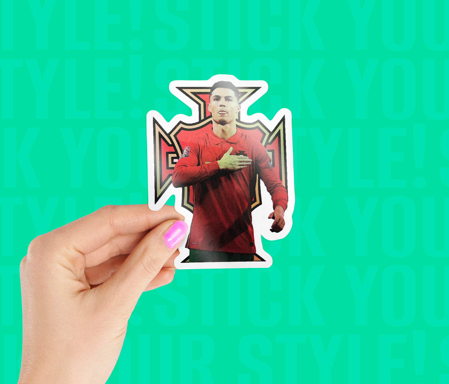 Portugal FC Cristiano Ronaldo Sticker