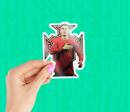 Portugal FC Cristiano Ronaldo Sticker