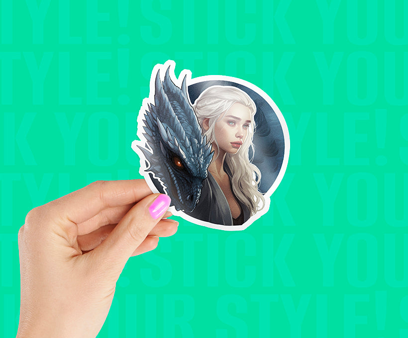 Queen Daenerys Magnetic Sticker