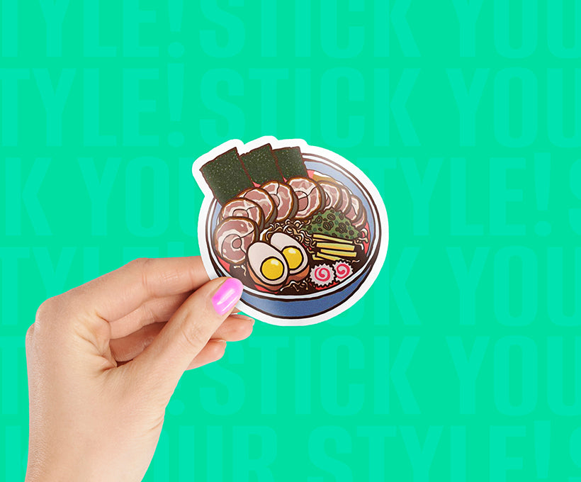 Ramen Food Magnetic Sticker