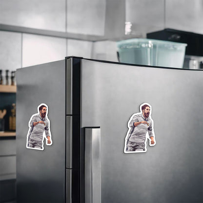 Real Madrid Player Magnetic Sticker