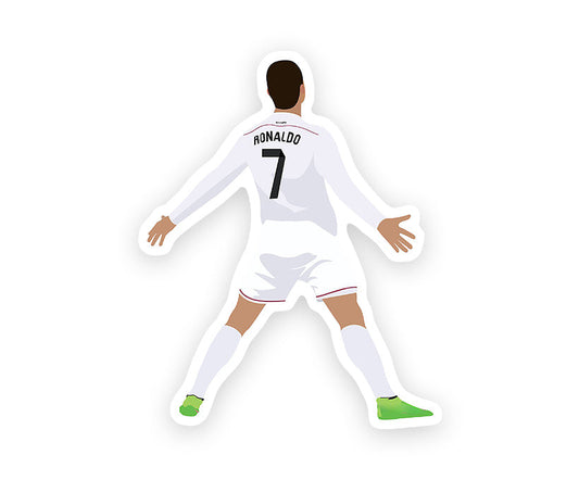 Real Madrid Ronaldo Magnetic Sticker