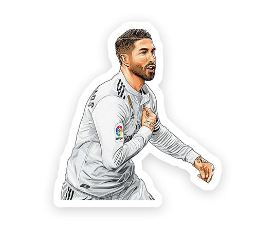 Real Madrid Sergio Ramos Magnetic Sticker