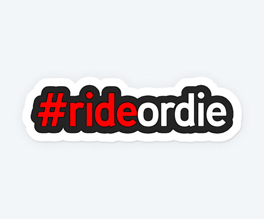 Riders Magnetic Sticker