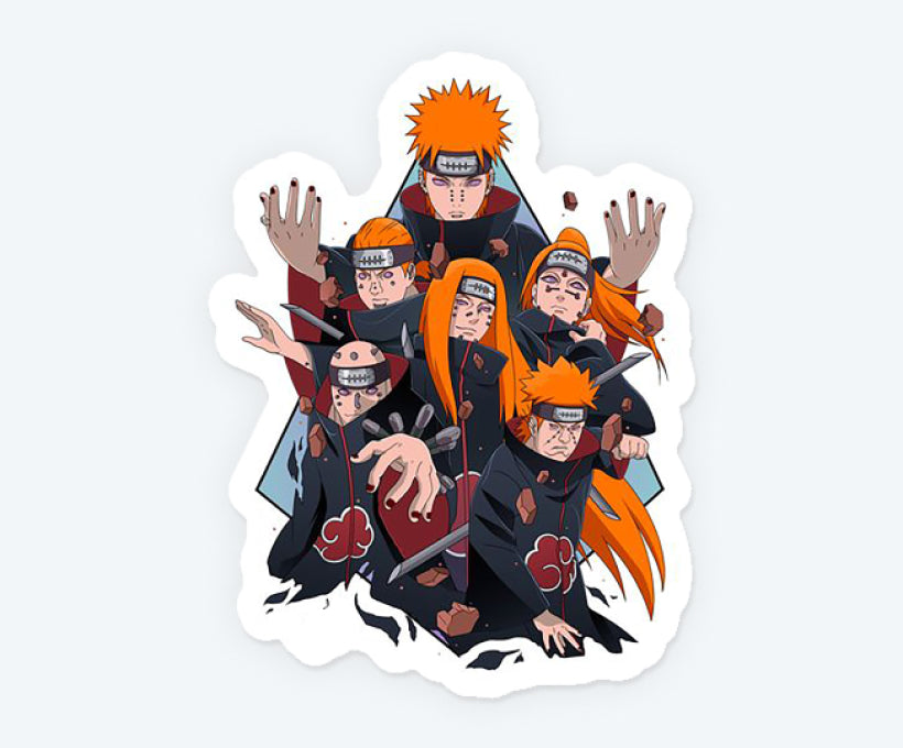 Rinnegan Anime Magnetic Sticker