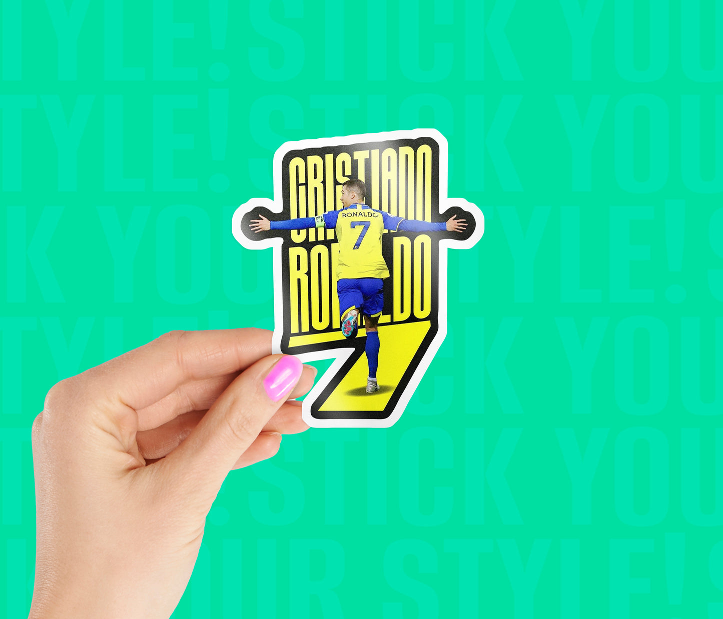 Ronaldo Al Nassr Sticker