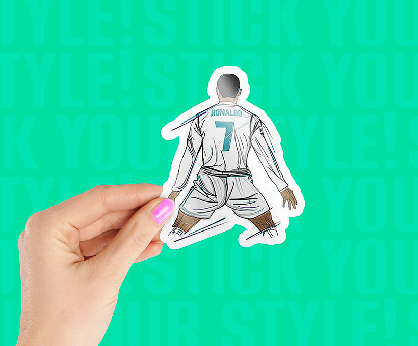 Ronaldo Suii Pose Sticker