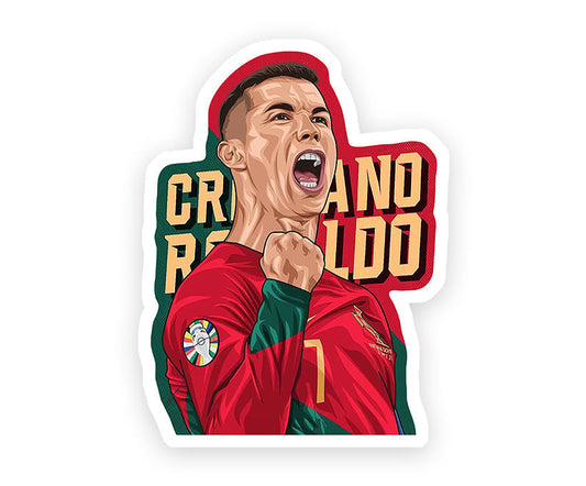 Ronaldo Portugal Club Magnetic Sticker