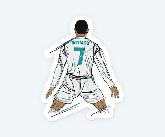 Ronaldo Suii Pose Magnetic Sticker