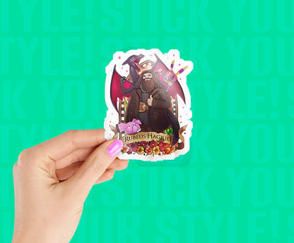 Rubeus Hagrid Harry Potter Magnetic Sticker