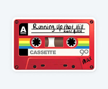 Running Up The Hill Song Magnetic Sticker