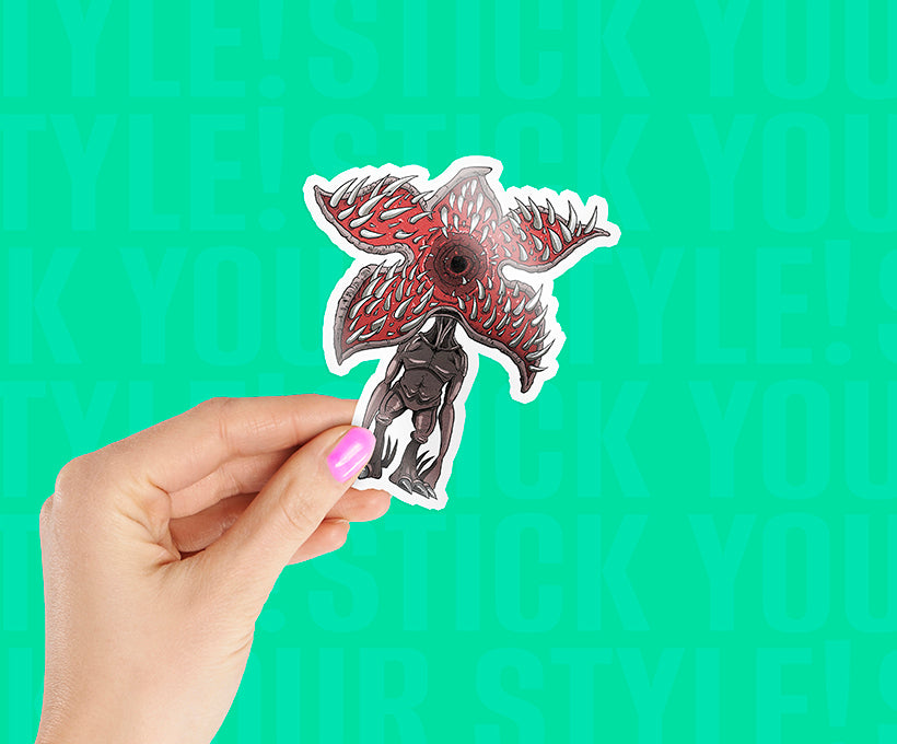 Sad Demogorgon Chibi Sticker