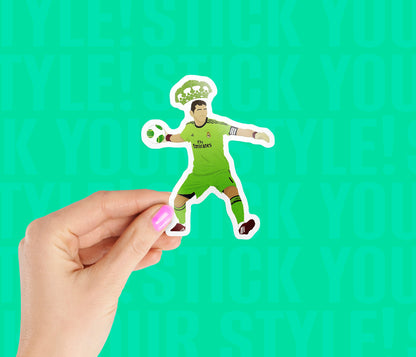 San Iker Casillas Magnetic Sticker