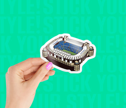 Santiago Bernabe Stadium Magnetic Sticker