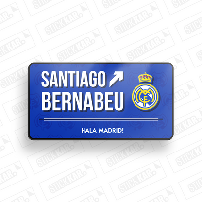 Santiago Bernabeu - Real Madrid CF Door Sign