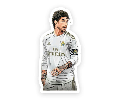 Segio Real Madrid Fc Magnetic Sticker