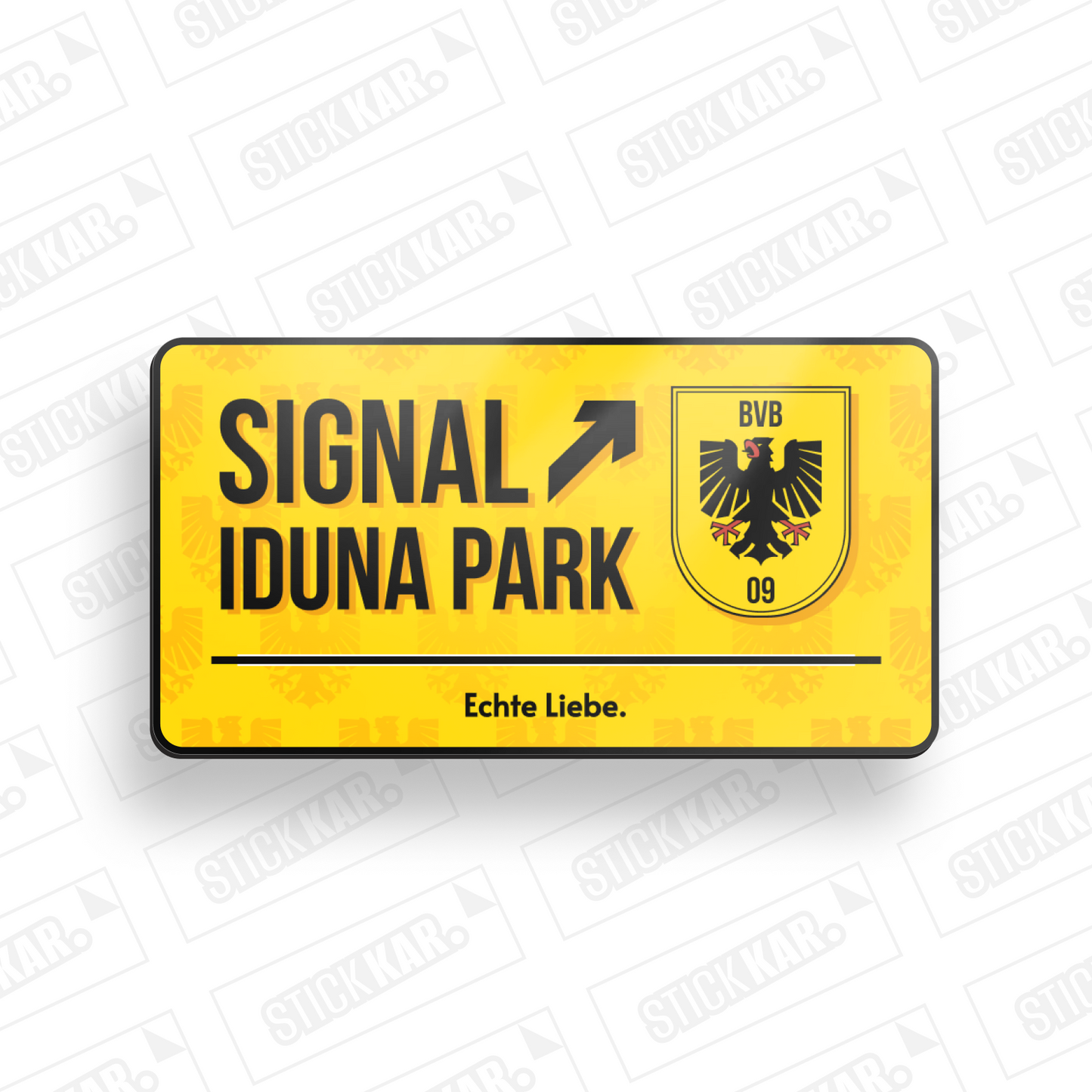 Signal Iduna Park - Borussia Dortmund Door Sign