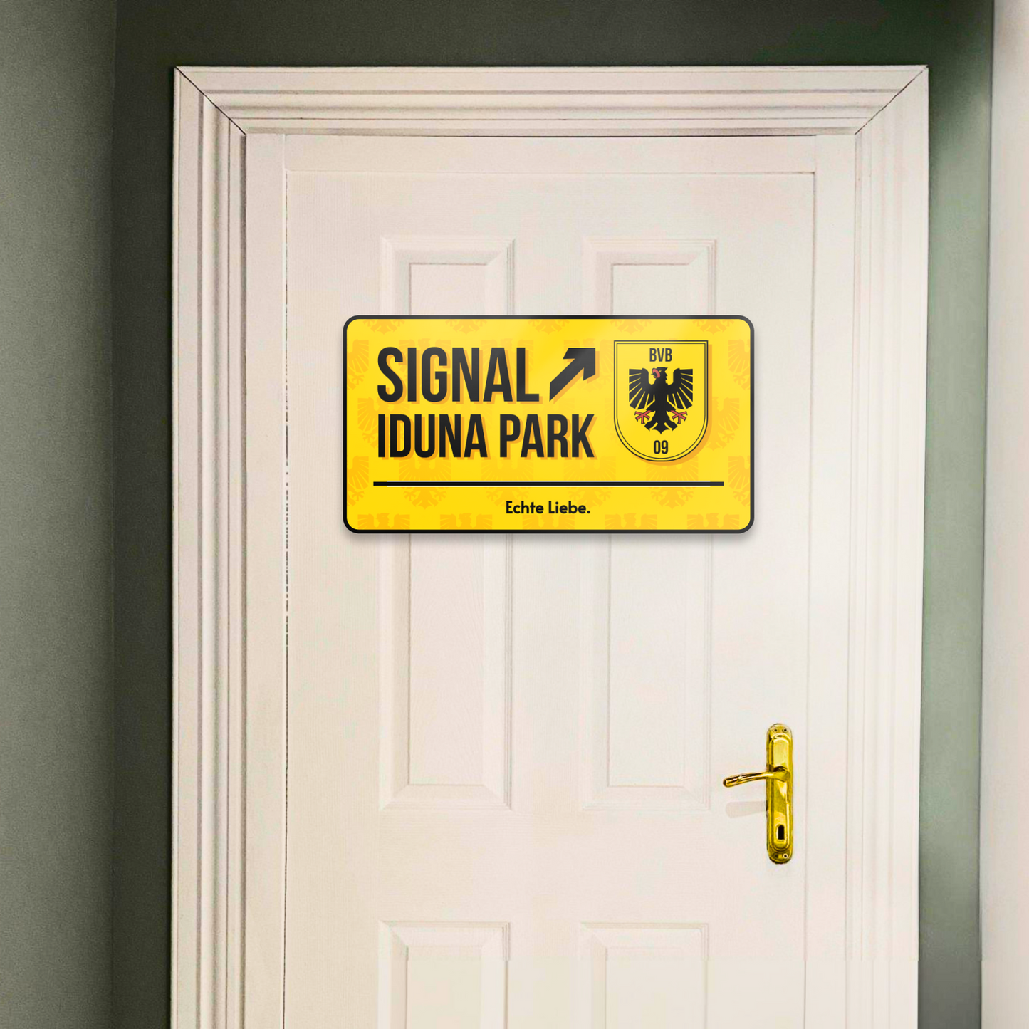 Signal Iduna Park - Borussia Dortmund Door Sign