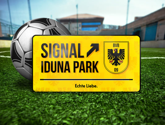 Signal Iduna Park - Borussia Dortmund Door Sign