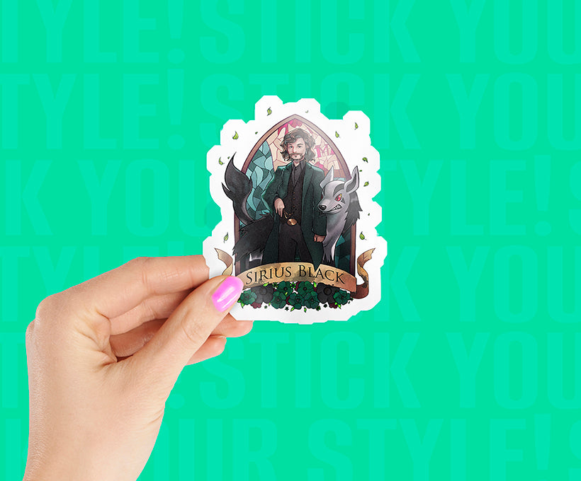 Sirius Black Harry Potter Magnetic Sticker