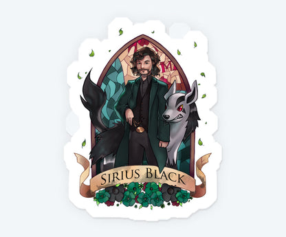 Sirius Black Harry Potter Magnetic Sticker