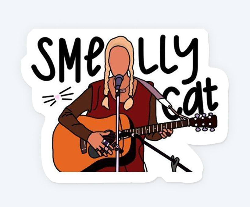 Smelly Cat Song Sticker
