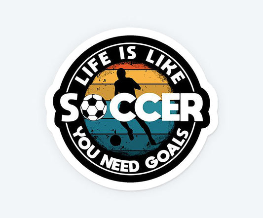 Soccer Is Life Magnetic Sticker