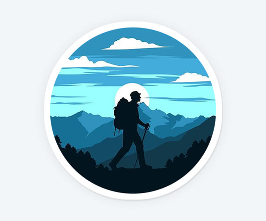 Solo Traveler Sticker