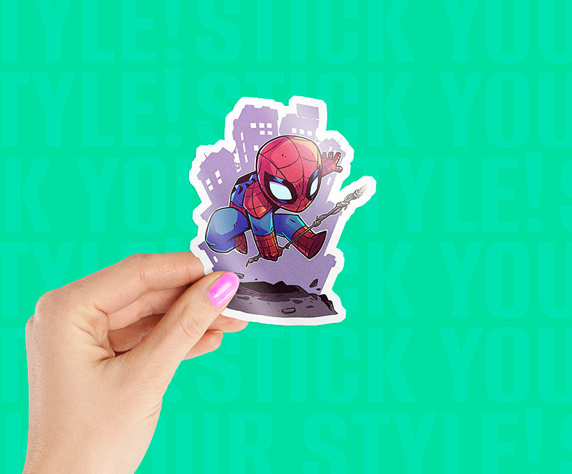 Spider Man Super Hero Magnetic Sticker