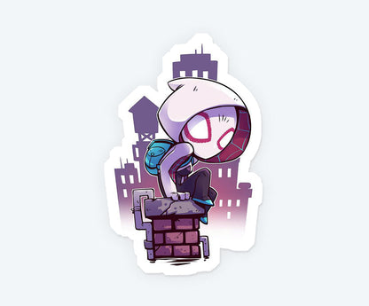 Spider Gwen Magnetic Sticker