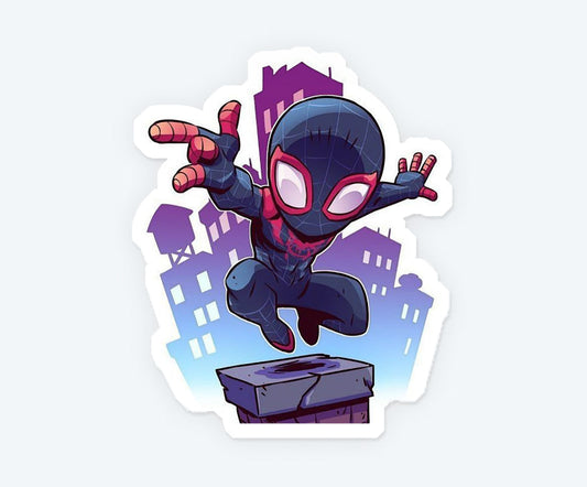 Spiderman Miles Morales Magnetic Sticker