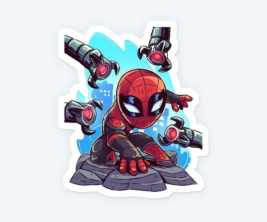 Spiderman No Way Home Magnetic Sticker
