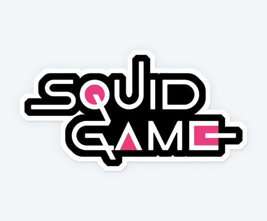 Squid Game Logo Magnetic Sticker