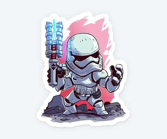 Stormtrooper Star Wars Magnetic Sticker