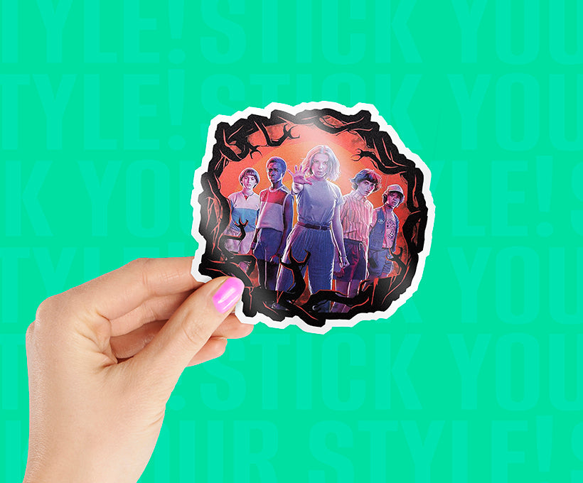 Stranger Things Season 4 Magnetic Sticker