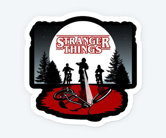 Stranger Things Boys Magnetic Sticker
