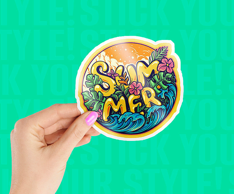 Summer Vibes Sticker