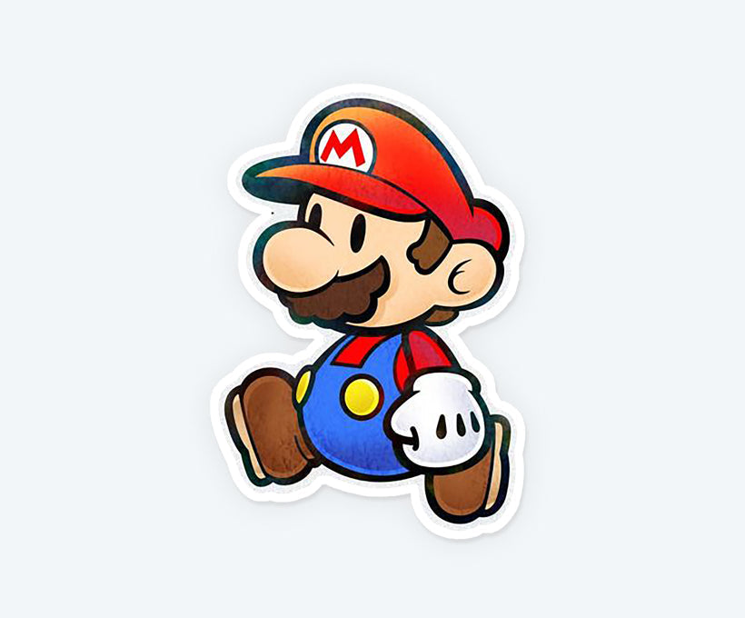 Super Mario Mascot Magnetic Sticker