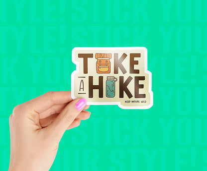 Take a Hike Sticker