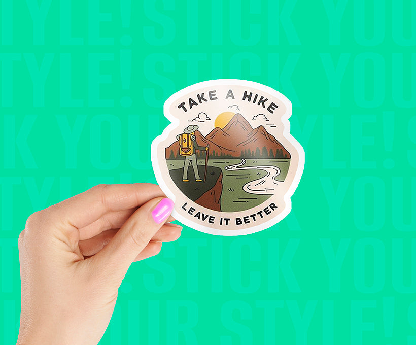 Take Hike Traveler Sticker