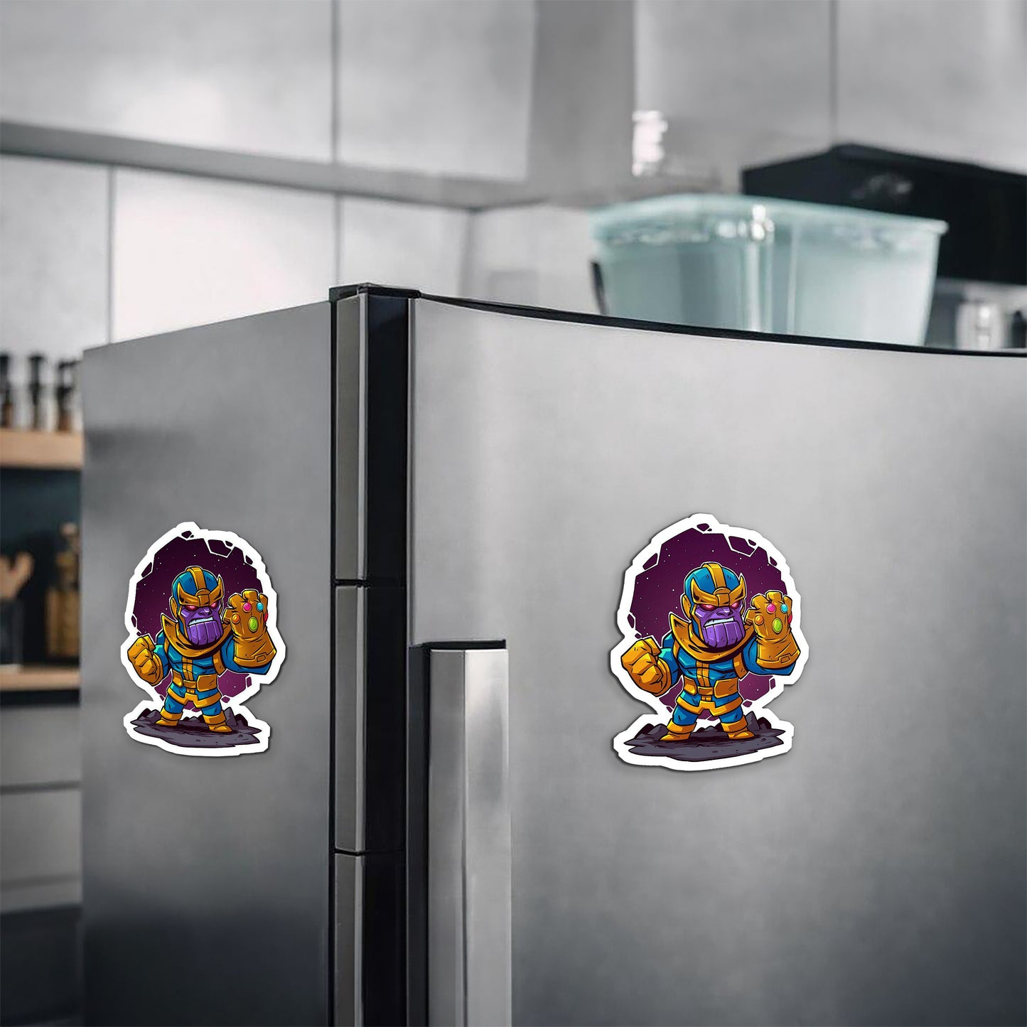 Thanos End Game Magnetic Sticker