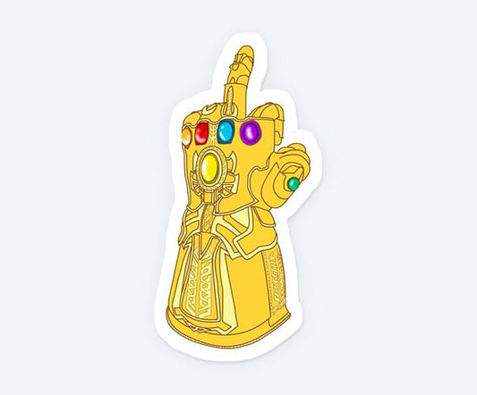 Thanos Gauntlet Magnetic Sticker