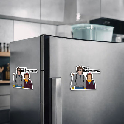 The Best Babysitter Magnetic Sticker