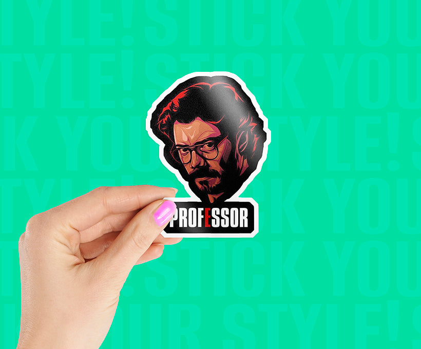 The Master Mind Professor Magnetic Sticker