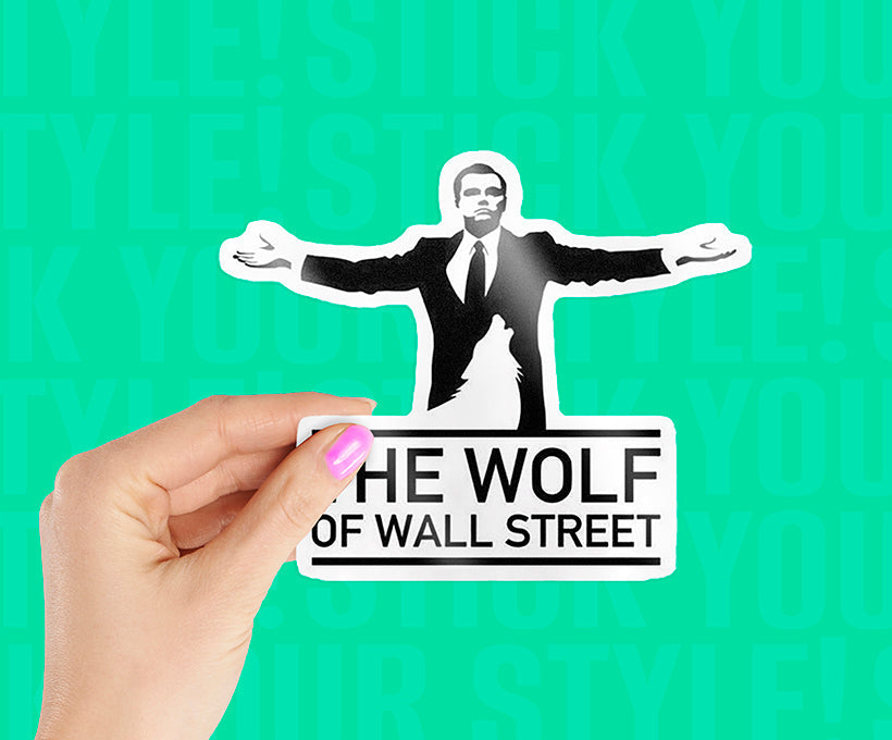 The Wolf of Wall Street Magnetic Sticker