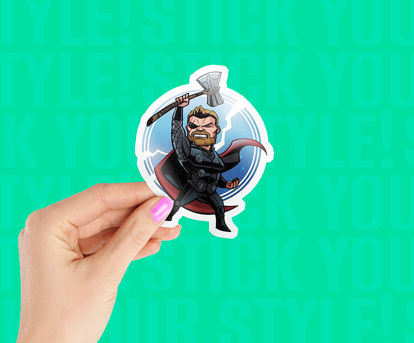 Thor Stormbreaker Power Magnetic Sticker