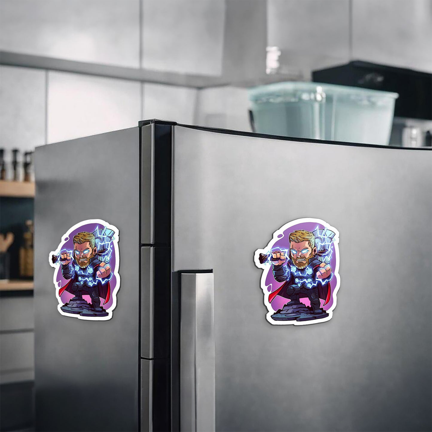 Thor With Strombreaker Magnetic Sticker