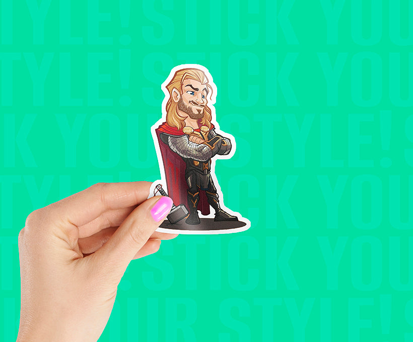 Thor God of Thunder Magnetic Sticker