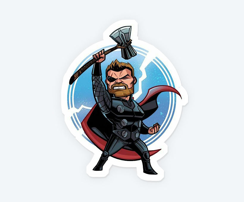 Thor Stormbreaker Power Magnetic Sticker