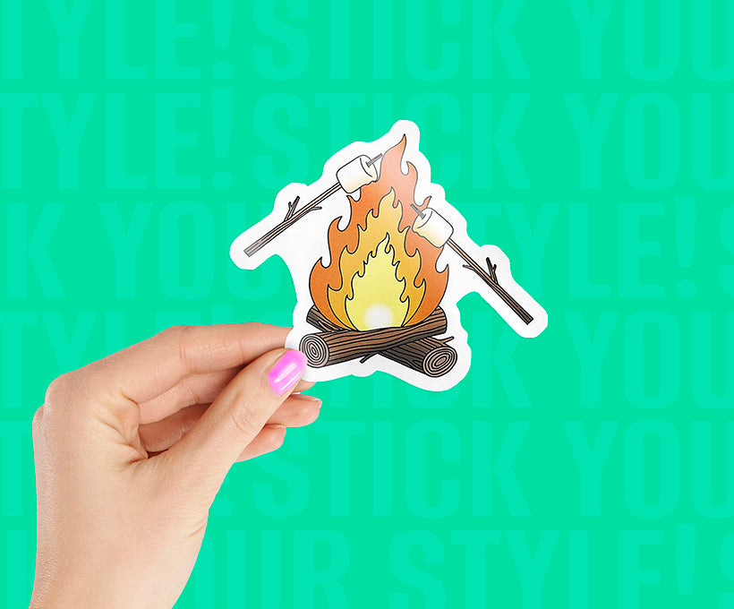 Toasty Fire Sticker